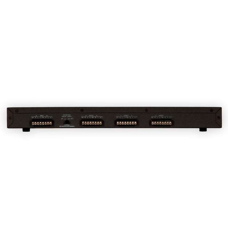 Theater Solutions TS6 Six Zone Speaker Selector Box with Ohm Protection 6 Pair Speaker Switcher - Black - Image 3